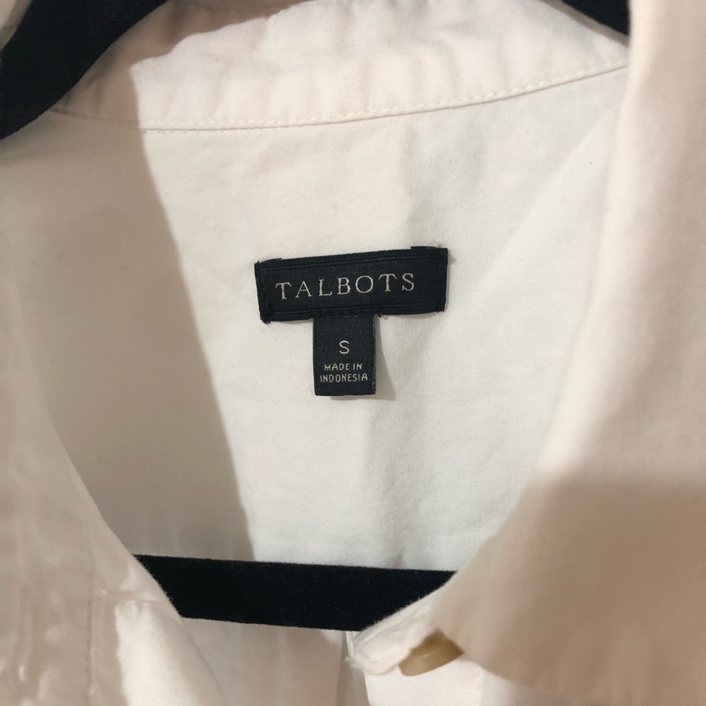 Talbots White Button Down - Picture 2 of 5